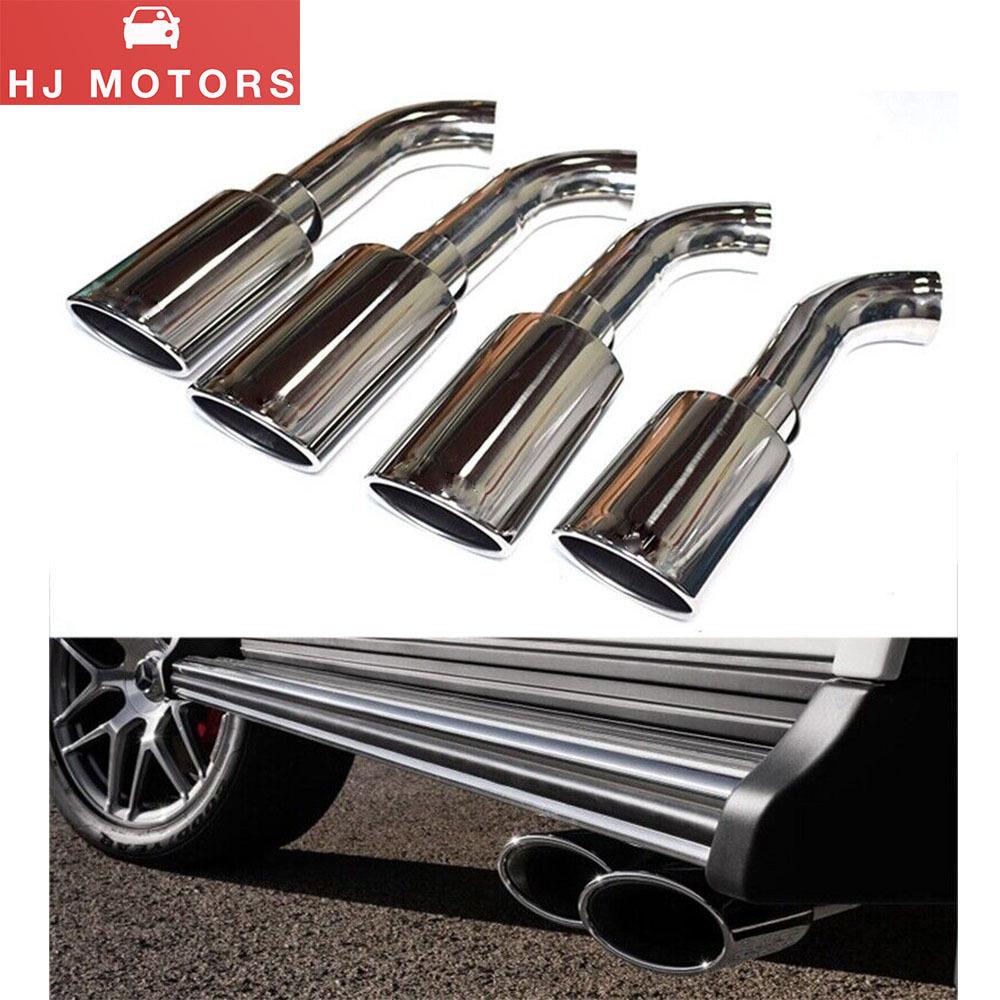 Compatible Exhaust Tailpipe for 2016-2019 Mercedes-Benz W464 G-Class G500 G550 G63 Diesel Models