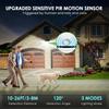Outdoor Solar Lights 346 LED Motion Sensor Wall Lights, 360° Wide Angle Waterproof Security LED Flood Light for Porch Garden