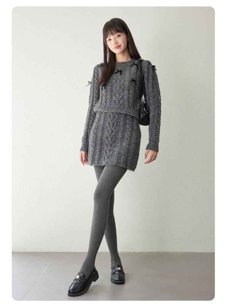 Damen Fleecegefütterte Bauchweg Leggings - Warme Verdickte Baumwoll Steg Strumpfhose für Winter & Herbst