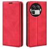Wallet Case for GT 8 Pro 5G - Leather/PU, Red