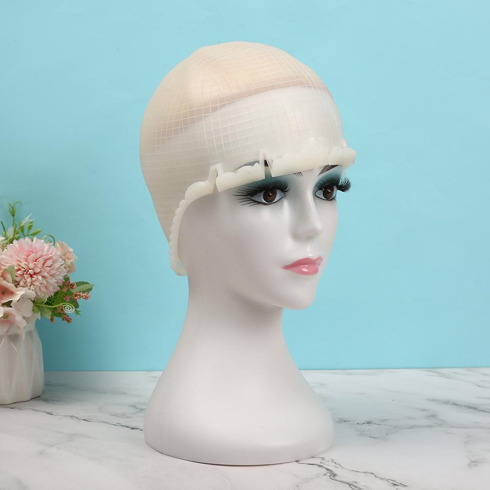 Bonnet de mèches en silicone Salon de beauté Bonnets pour cheveux Bonnets Réutilisable Coiffure Professionnelle Colorations capillaires Équipement pour enroulement des cheveux Styliste