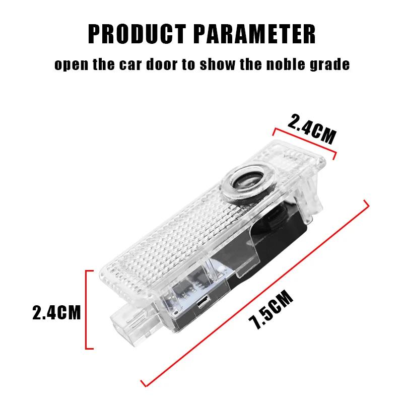 2Pcs LED Car Interior Decoration Lamp Door Light Bulb For BMW X1 X3 X4 X5 E46 M1 E90 M2 M3 M5 M6 E87 M Power F20 E60 Accessories ZIPCA1