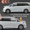 1:24 Denza D9 VELLFIRE MPV Alloy Model Car Toy Metal Diecast Vehicle Simulation Sound Light Miniature Models for Boys Gifts