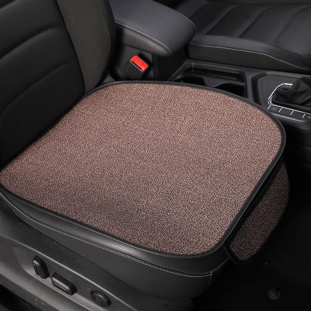 Universal Cotton Linen Car Seat Cushion for Cruze, Malibu, Equinox, Aveo - Four Seasons Universal