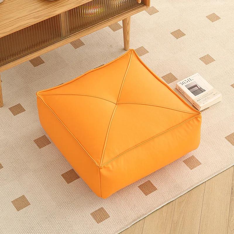 40x40x15cm Floor Cushions Thick Small Sitting Pier Square/Round Pouf Lazy Cushion Home Sofa Bay Window Decor Lattiatyynyt