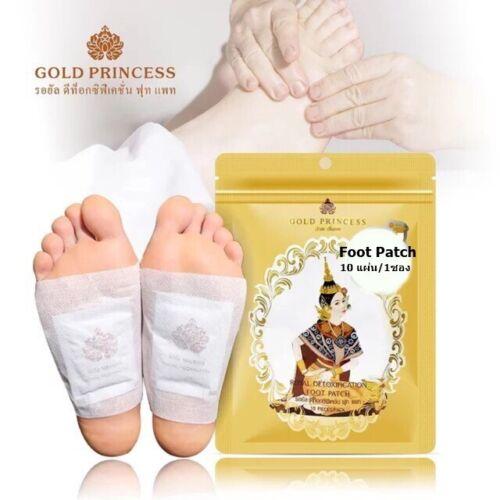 

Подушечки для ног Травяные золотые принцессы Королевская детоксикация Для ног Патч-