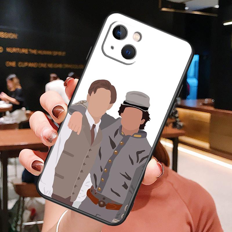 Salvatore Brothers 1864 Damon Stefan Phone Case For iPhone 16 Pro Max 15 14 13 12 11 Pro Max Plus 12 13 Mini XR 16e Funda Cover