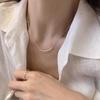 S925 Sterling Silver Bamboo Joint Necklace - Women's Stylish, Versatile, Light Luxury, New Chinese Style Clavicle Chain