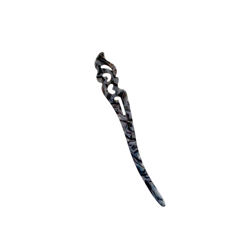 

1/2 шт. Модные ацетатные шпильки-вилки Простые заколки для волос Высококачественные Ажурные 1pcs