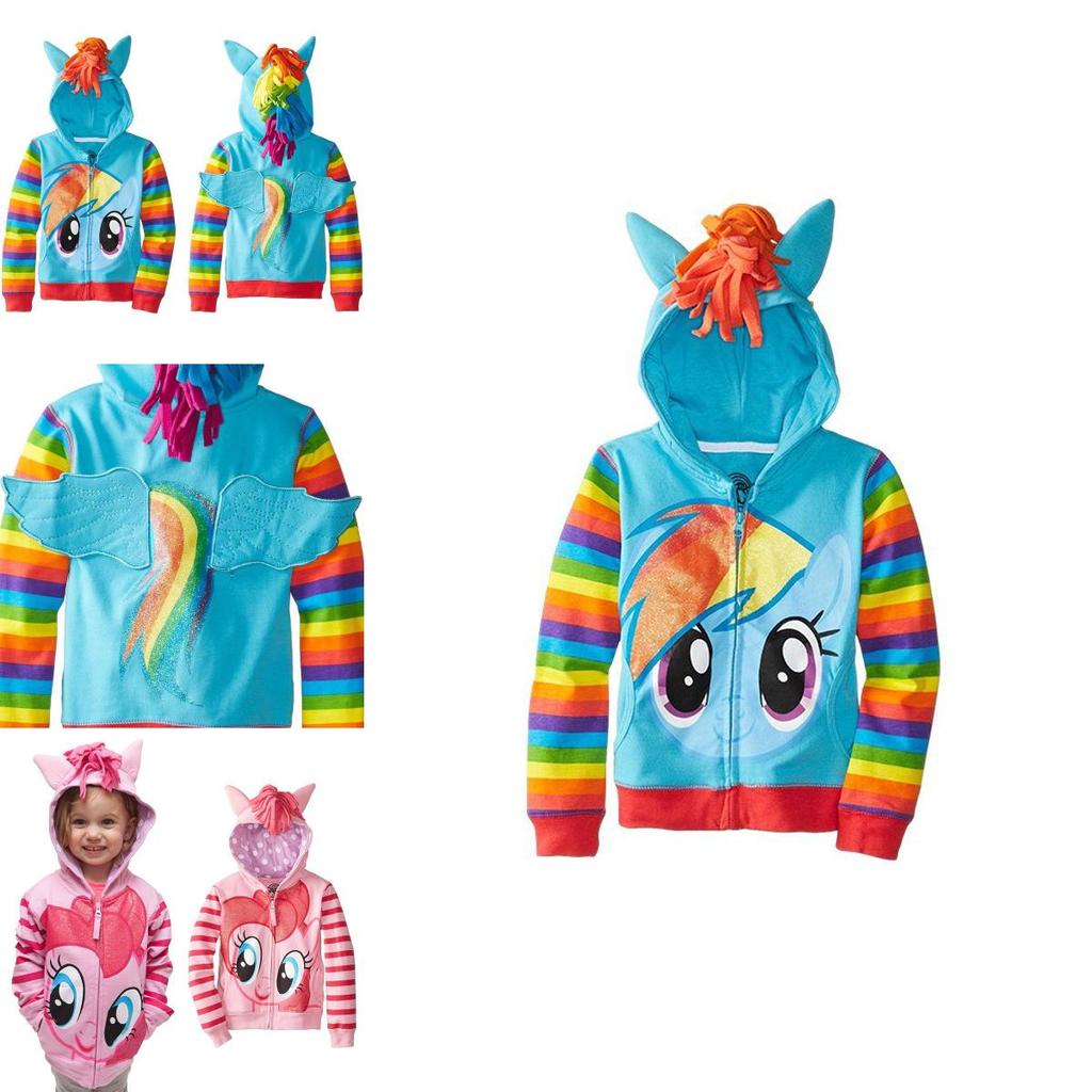 My Little Pony 3D Hoodie Voor Jongens En Meisjes Zacht En Ademend Sweatshirt Jack Met Prachtig Vakmanschap