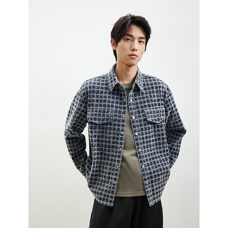 GXG Men's Long Sleeve Denim Shirt