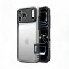 Fashion Heat Dissipation Silicone Frame Case For IPhone 17 Pro Max Air 16 Pro 15 14 Bare-metal Shockproof Camera Protector Cover