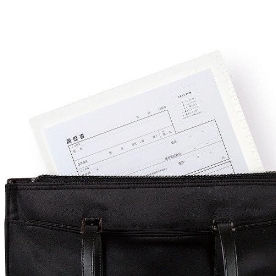 Sekisei Resume Holder A4 Clear of U-Karu UKR-5014-90 [Set 10]