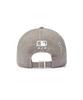 Emelbi Damaged Washed Unstructured Ball Cap La (Grey)