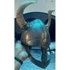 18 Gauge Steel Medieval Knight Fantasy Horned Viking Helmet Halloween Costume