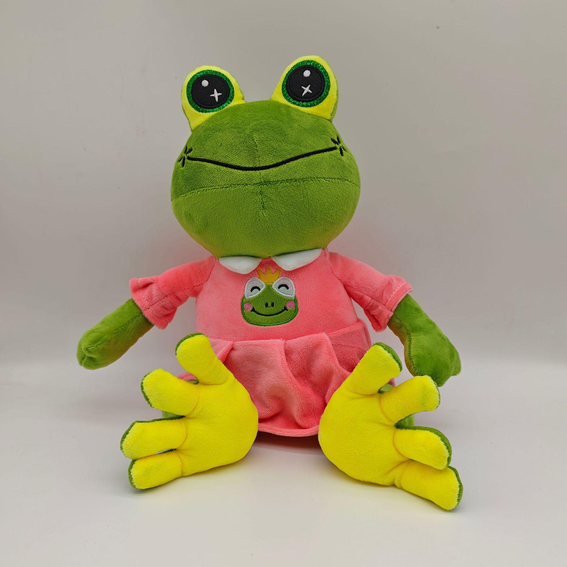 

Stuffed Animals Home Decor Pillow High Quality Soft Plush Couple Frog Pillow Cute Doll Perfect Surprise Birthday Gift рожевий