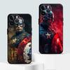 Soft Cover Case for Google Pixel 6a 9 Pro XL 6 Pro 7 Pro 8 Pro 8a 9a 7a Marvel Captain America