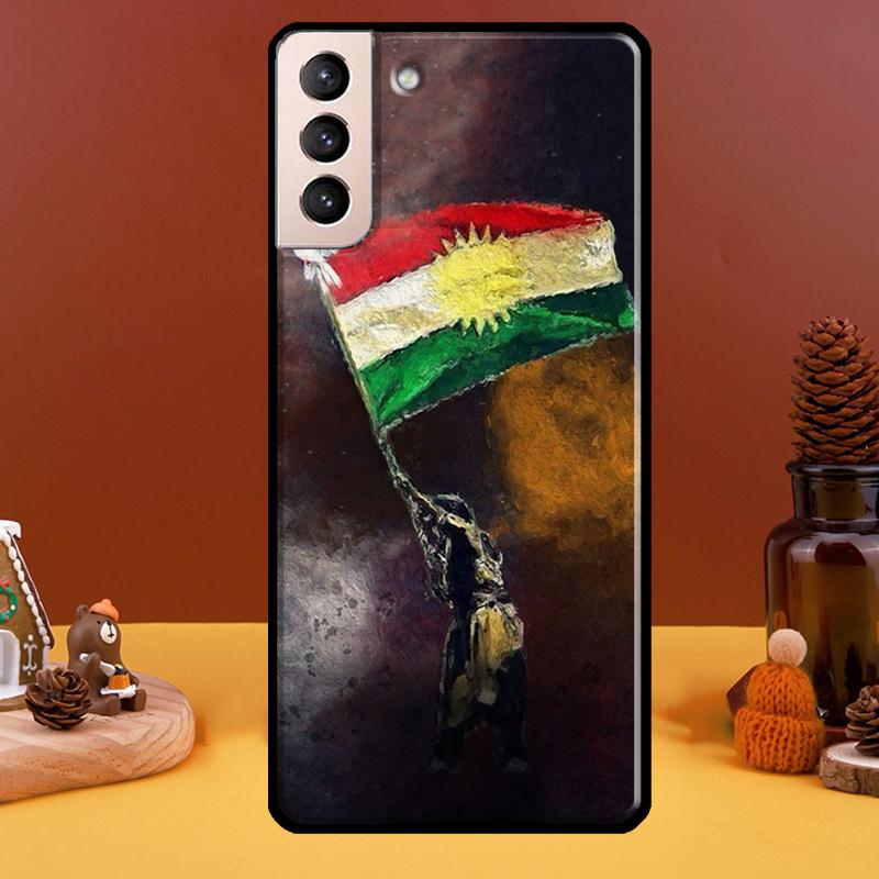 Kurdistan Flag Case For Samsung Galaxy S21 S20 FE Note 20 S22 Ultra Note 10 S8 S9 S10 Plus Phone Cover
