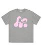 Deomopeuhauseu Morf Big Symbol Oversized Short Sleeve T-Shirt Navy