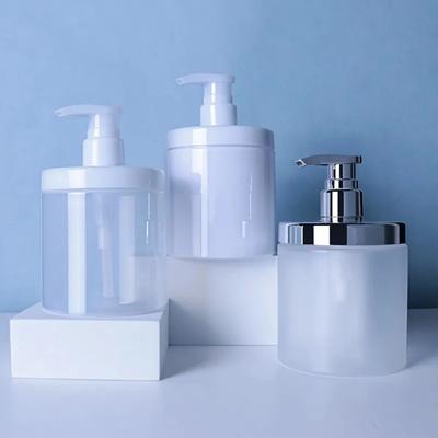 300ml/1200ml Şeffaf Şişe Sıvı Kap Sabunluk Şampuan Losyon Duş Jeli Şişeleri Geniş Ağızlı El Yıkama Bölmeli Şişe