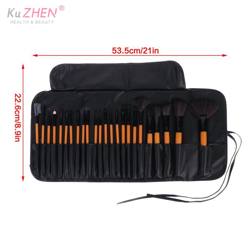 24pcs Makeup Brush Sets Professional Cosmetics Brushes Eyebrow Powder Foundation Shadows Pinceaux Make Up Tools With Storage Bag