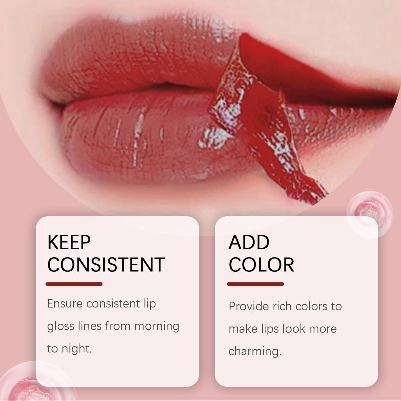 Tattoo Peel Off Lip Liner Waterproof Matte Long Lasting Non Fade Smooth Contour for Holiday Travel