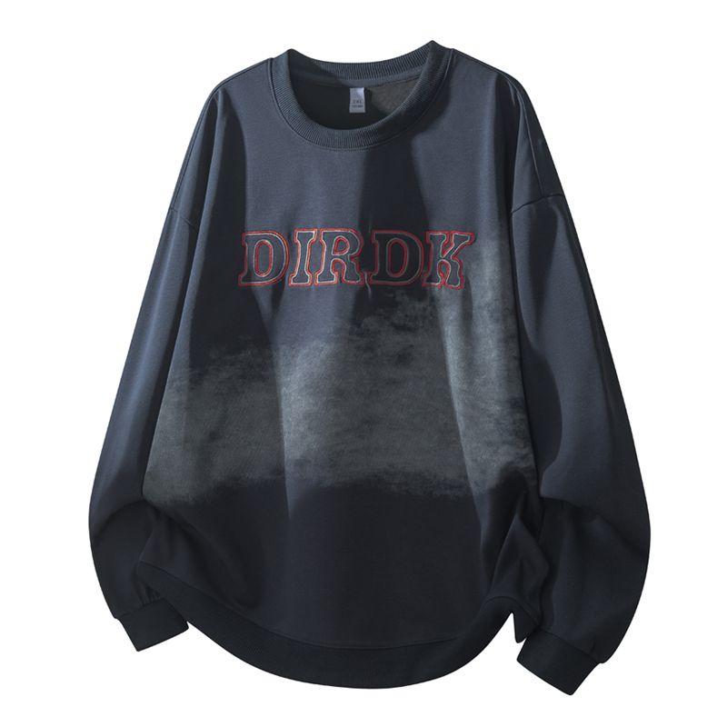 

Medm Beprp Autumn New Heavy Industry Embroidery Hoodie Boys Gradient Design Sense Long sleeve Sports Leisure Outer Wear 3202 Blue Gray 4XL(Recommend 87.5-95kg)