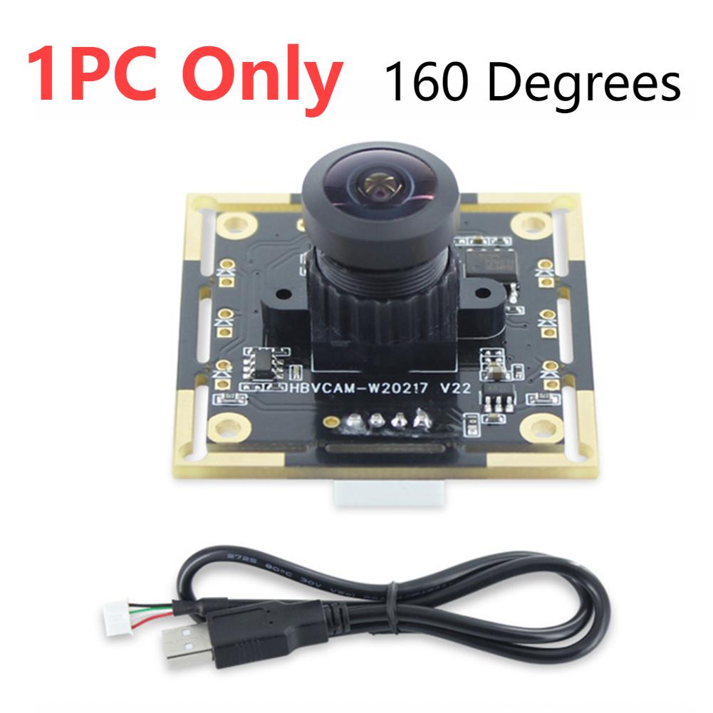 OV9732 Lens Monitoring Module 720P 1MP 1280x720 60/72/100/160/180 Degree Adjustable Manual-focus for Face Recognition Projects