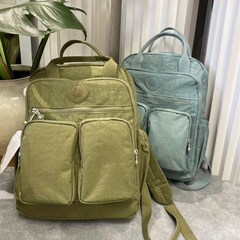 Large Capacity Backpack for Women Multi-pockets Nylon Women's Bag Causal Waterproof School Bags Laptop Backpack Stylish Backpack