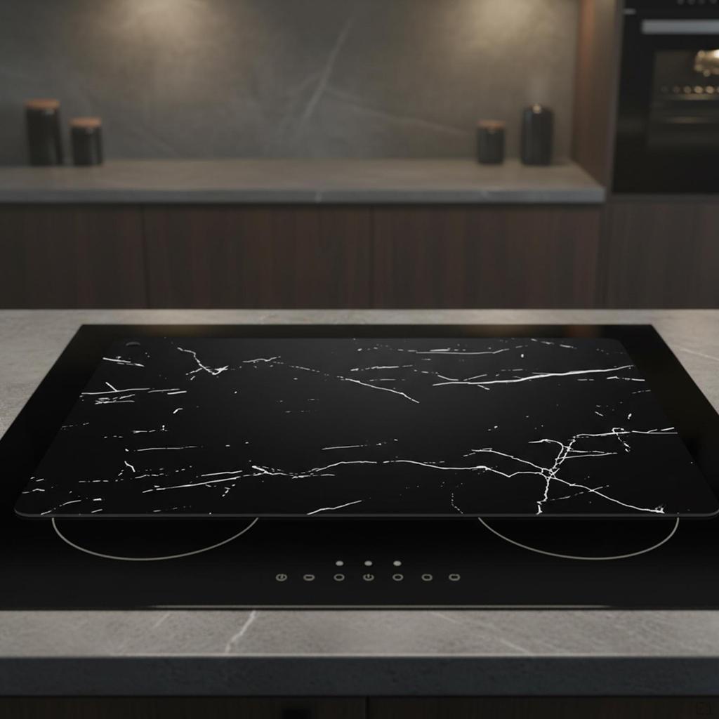 Induction Cooktop Mat Heat Resistant Non Slip Kitchen Gadgets Silicone Mats Scratch
