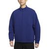 Dri-Fit Impossibly Soft 24.7 Series Quick-Dry Stand Collar Knitted Sweatshirt Men Sweatshirt Deep-Navy Space-Blue HQ6954455