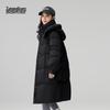 Xuezhongfei Women's Popular Mid-Length White Duck Down Jacket