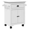VidaXL Kitchen Trolley BODO White 72x45x80 Cm, Vegetable Trolley, Trolley, Service Trolley, Storage Trolley of 4016875