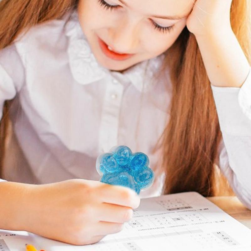 Koci Pyszczek Gniotek Fidget Ściskanie Zabawka Realistyczne Uczucie Powolny Powrót Zabawka Antystresowa Kawaii Koci Pazur Ściskanie Zabawka dla Dzieci Dorosłych Prezent