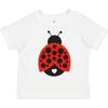 Inktastic Lady Bug Toddler Kids Boys T-Shirt Ladybug Red White Heart Black Insect Animals