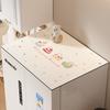 Cute Dessert Print Refrigerator Top Cover Mat Colorful Dot Waterproof Non Slip Anti Dust Cabinet Surface Pad Kitchen Mat