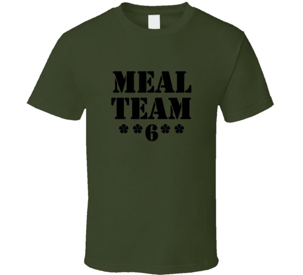 

Meal Team 6 Funny Special Diet Ops Gift Military Spoof T Shirt L