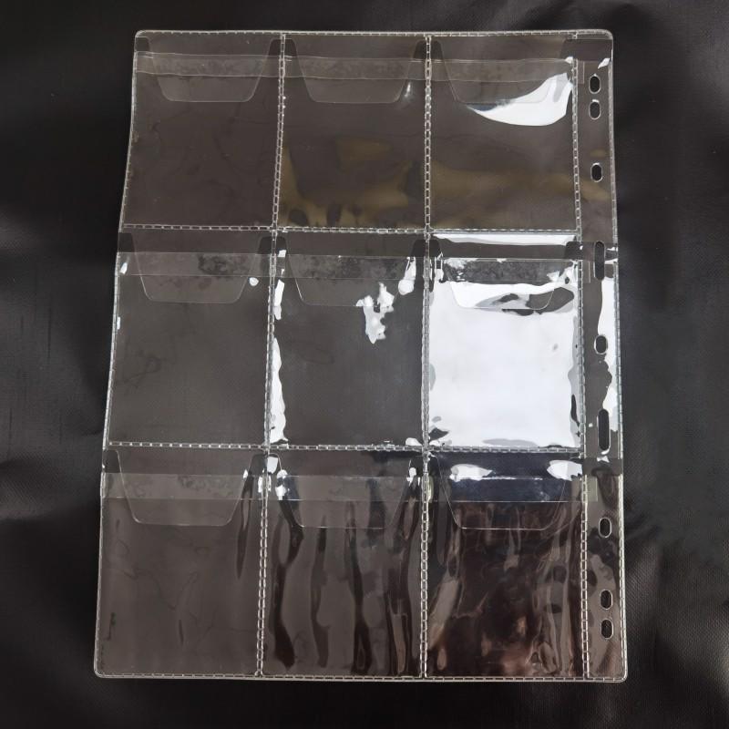 Large Capacity Coin Collection Album: Ancient and Commemorative Coins Loose-Leaf Collector Folder with Transparent Pages for Banknotes.