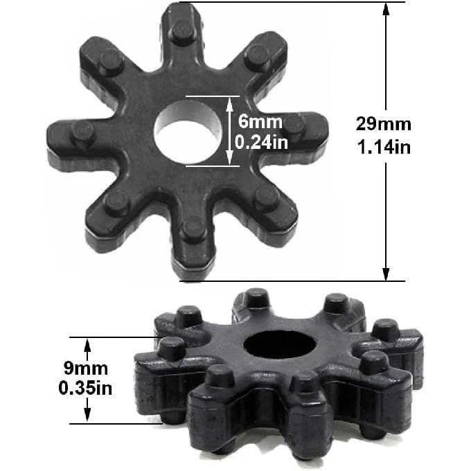

2pcs Flexible Steering Column Coupler Coupling 563152K000FFF for Hyundai for Elantra for Azera for KIA for Optima for Cadenza for Forte for Soul for