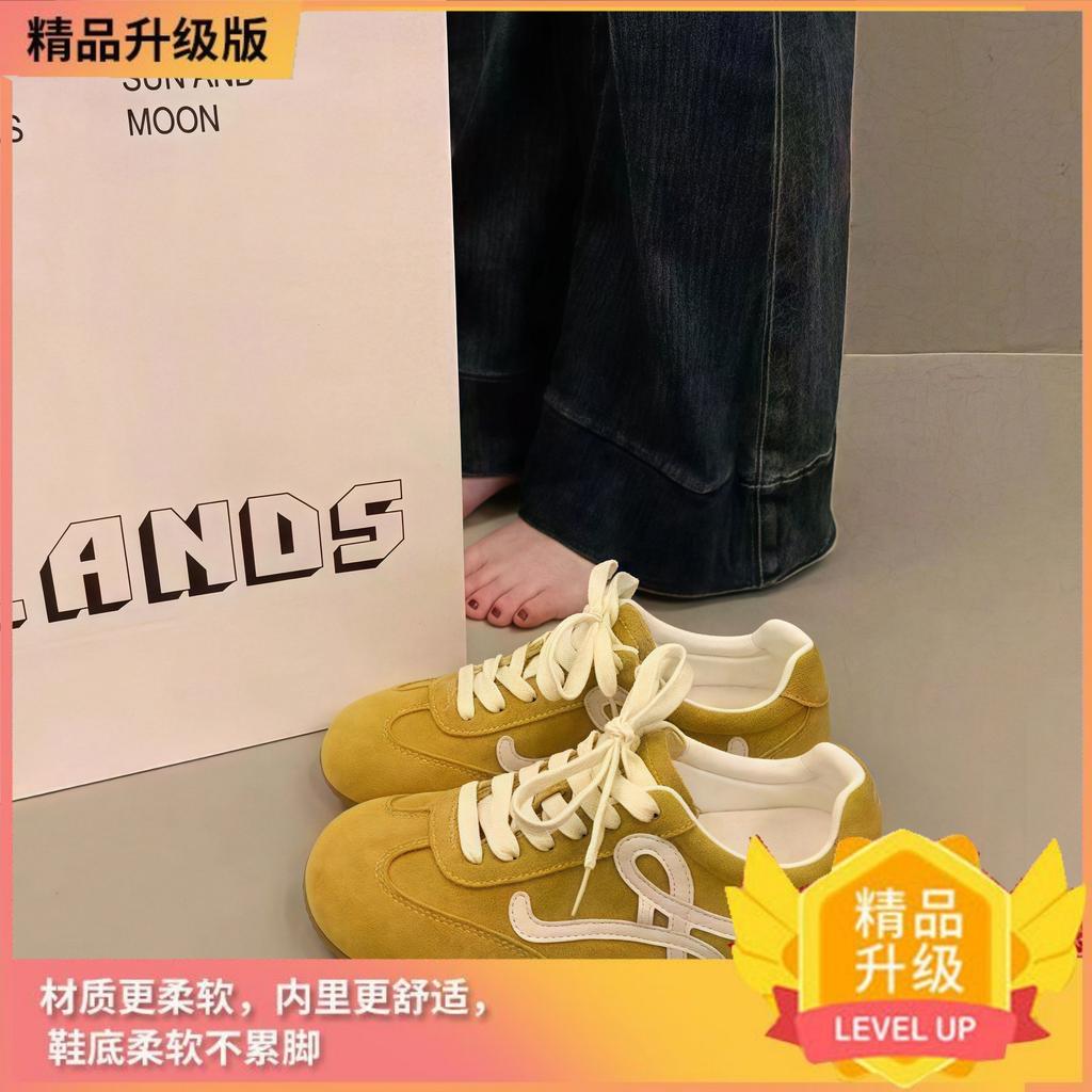 Dexun shoes women's spring and summer new models show height ultra-light flat-bottomed retro versatile Forrest Gump shoes casual super soft board