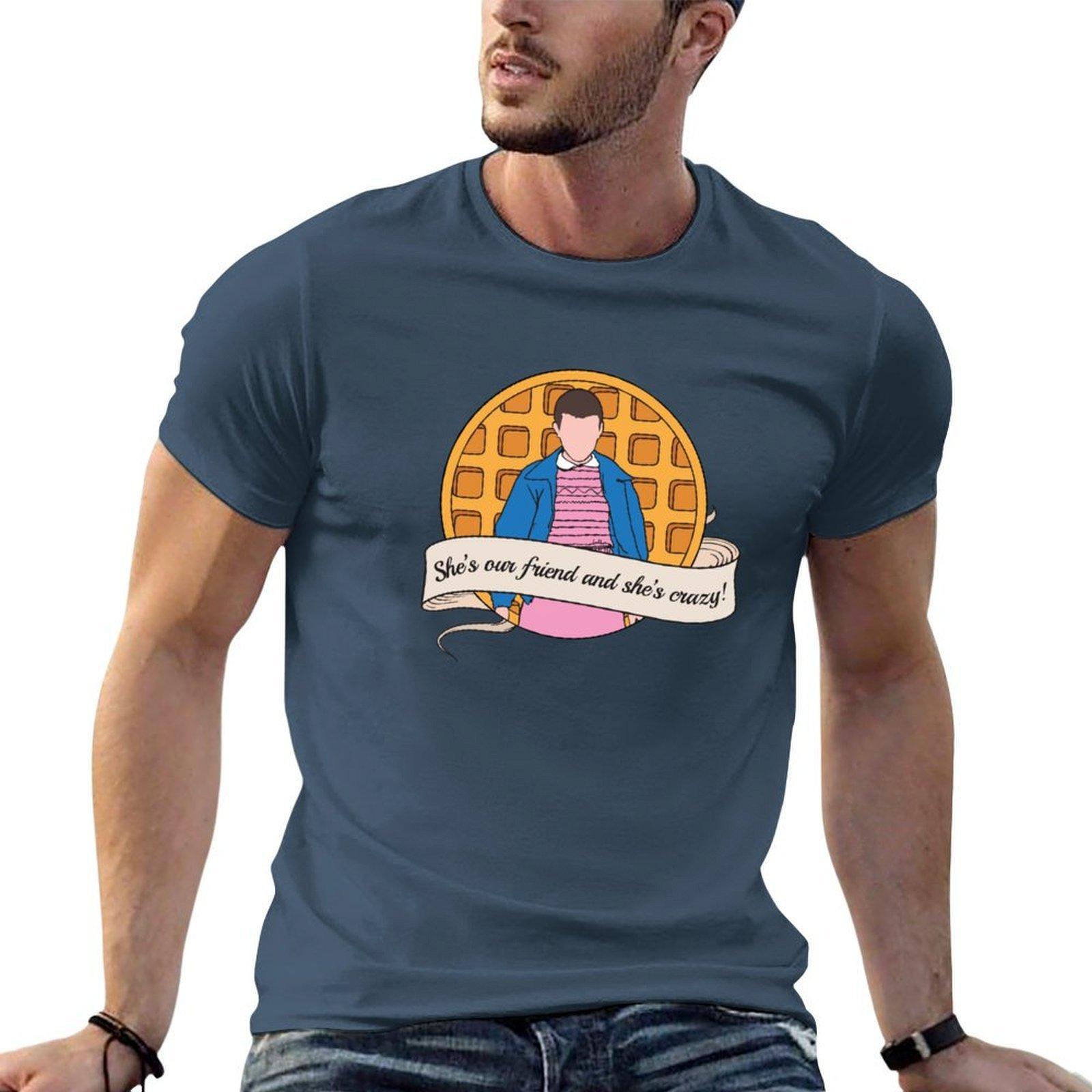 Shes Our Friend And Shes Crazy Tshirt Funny T Shirts Unisex Unisex T Shirts For Unisex Casual T Shirts For Unisex Cotton Soft Tshirt S