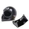 Universeller 5-Druckknopf-Visier für Open-Face-Motorradhelm Wind-Flip-Up-Visier Motorradhelm-Kappe Zunge