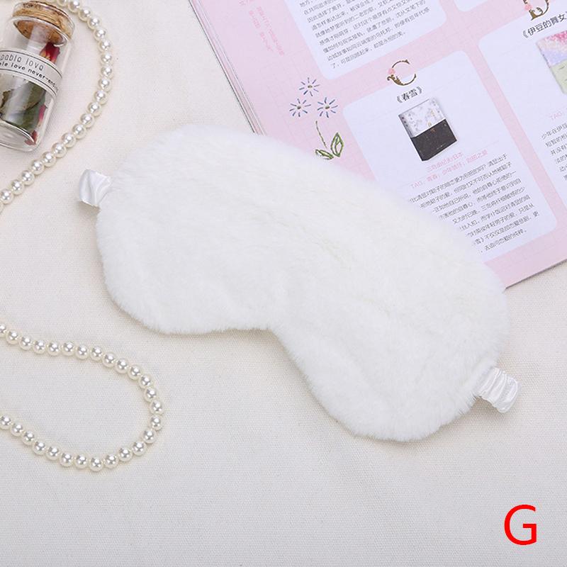 Sleeping Mask Sleeping Blindfold Měkké plyšové masky na oči Cute Love Eye Cover