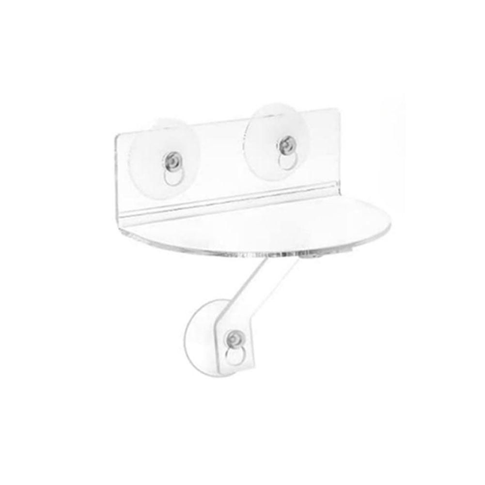 1/2 Stück Acryl-Fenster-Pflanzenregale mit Saugnäpfen Mehrzweck-Halterungen für Zimmerpflanzen Heimdekoration