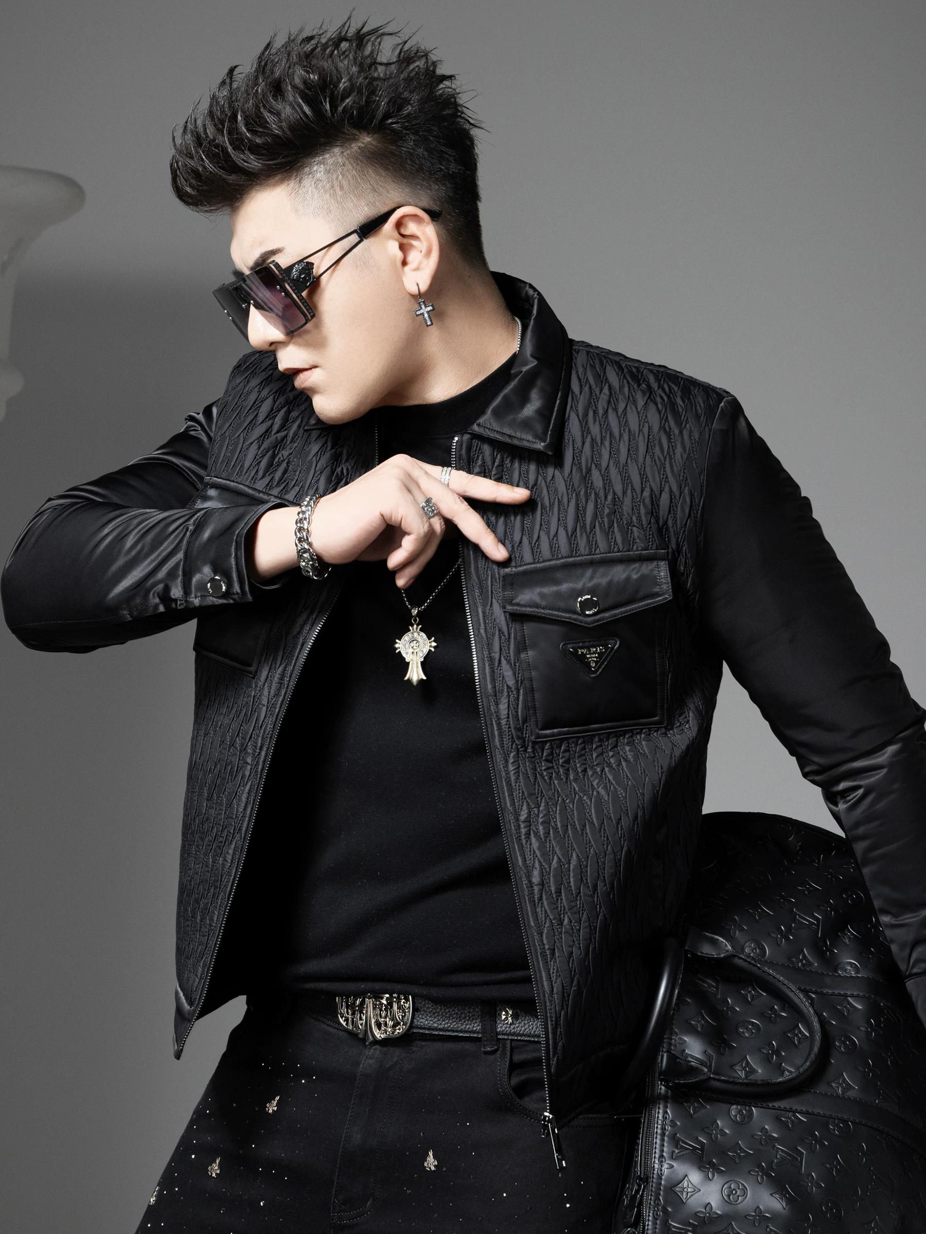 

European Goods 2025 Winter New Fashion Brand Lapel Workwear Cotton Jacket Men s Fleece-Lined Cotton Coat Cold-Proof Warm Jacket Outerwear 2XL чёрный