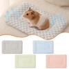 Breathable Small Pet Cooling Pad Ice Silk Bed Mat Hamster Guinea Pig Chinchilla Rabbit Hedgehog