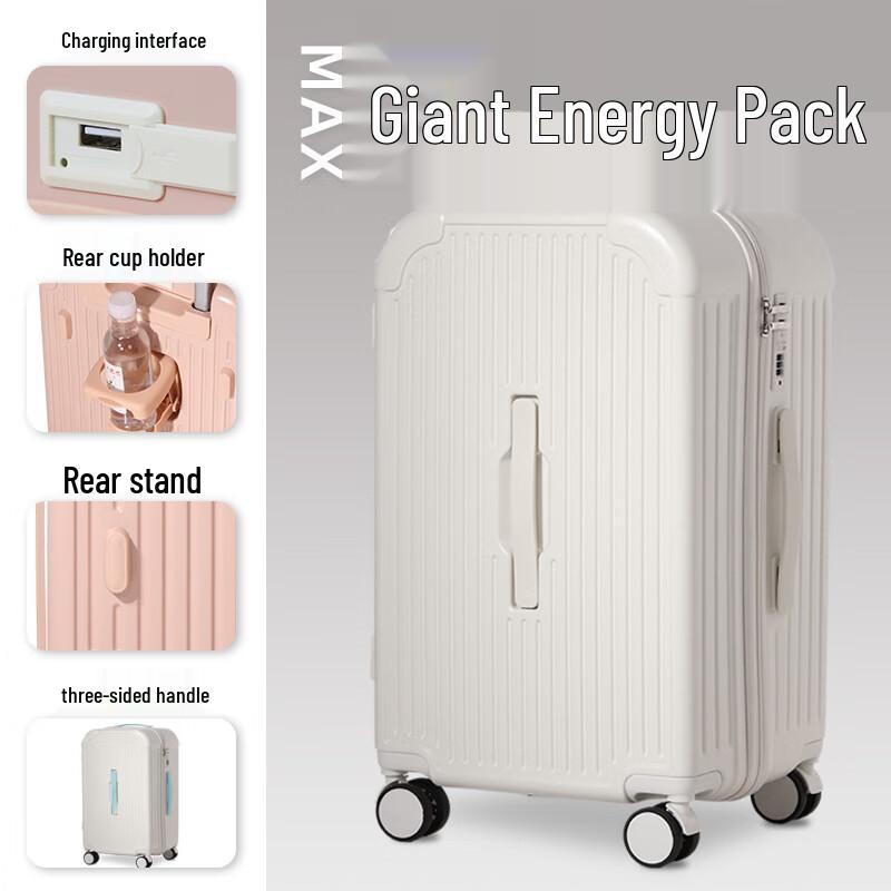 Xiao Yan Women s Durable Travel Suitcase 20-inch PLUS