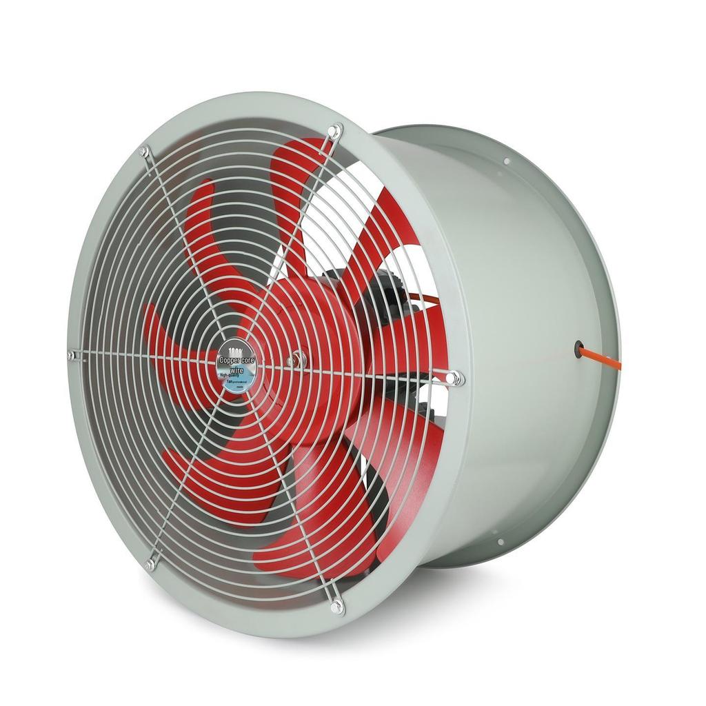 High-temp resistant axial fan: oil & moisture-proof, high-efficiency, large airflow, low noise, energy-saving, all-copper motor.