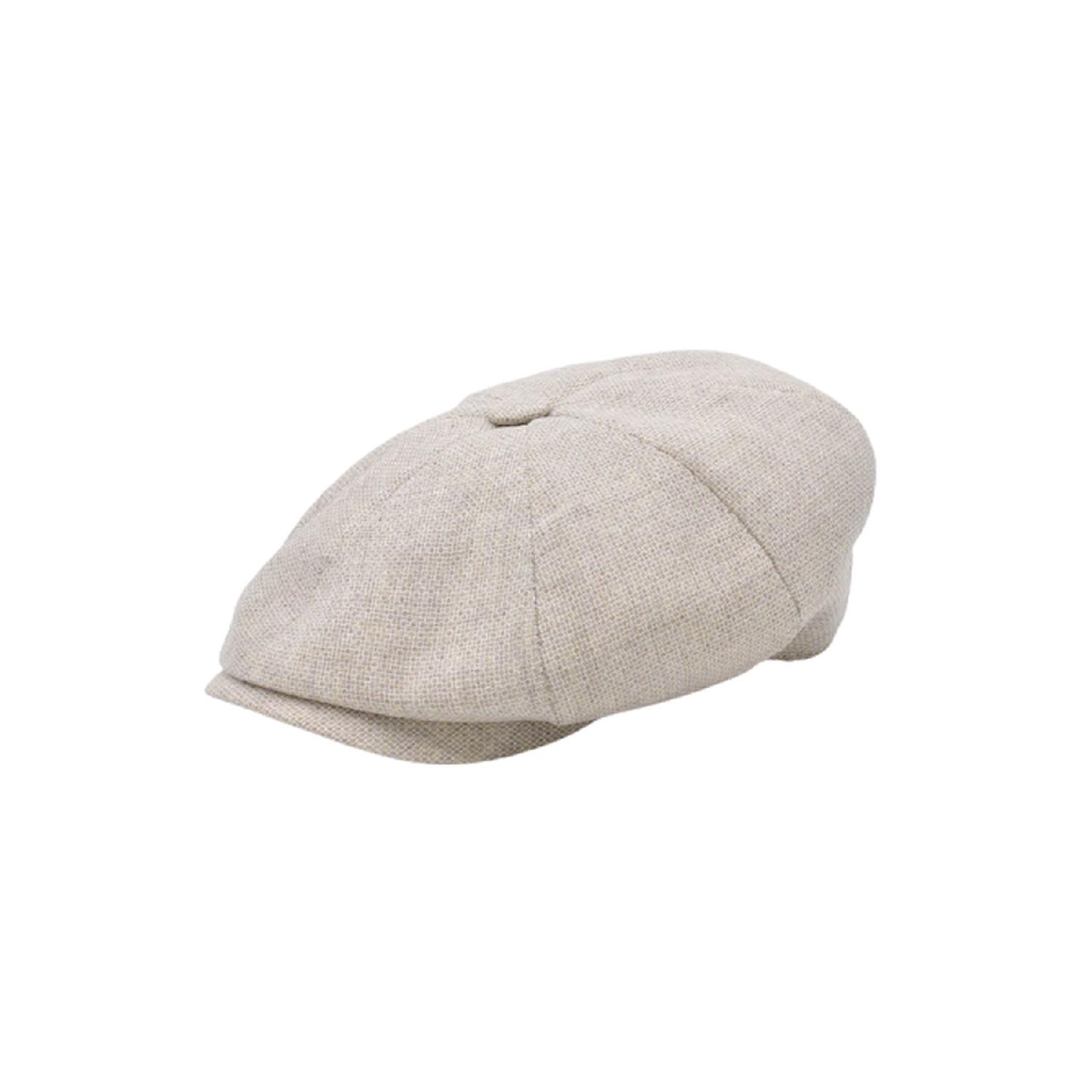 

Британский стиль за восьмичастной бежевой шляпой Standart