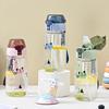 550 ML Dual-Use Baby Bottles Cute Cartoon Drinking Milk Bottle Sports Feeding Bottle  Outdoor